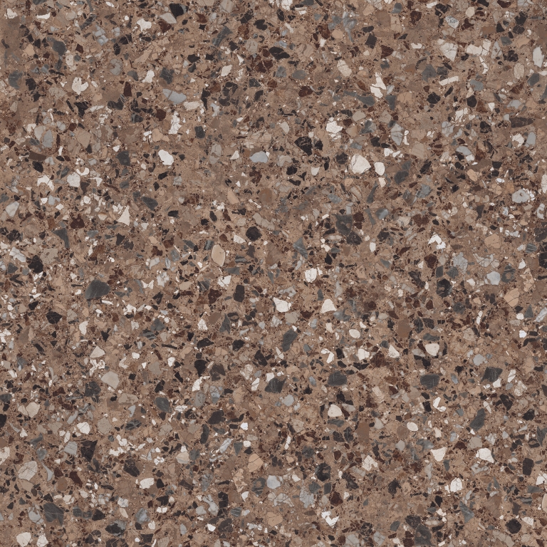 Milzetti - 47X47 Pebble, Cocoa, Brushed